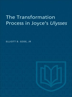 cover image of The Transformation Process in Joyce's Ulysses